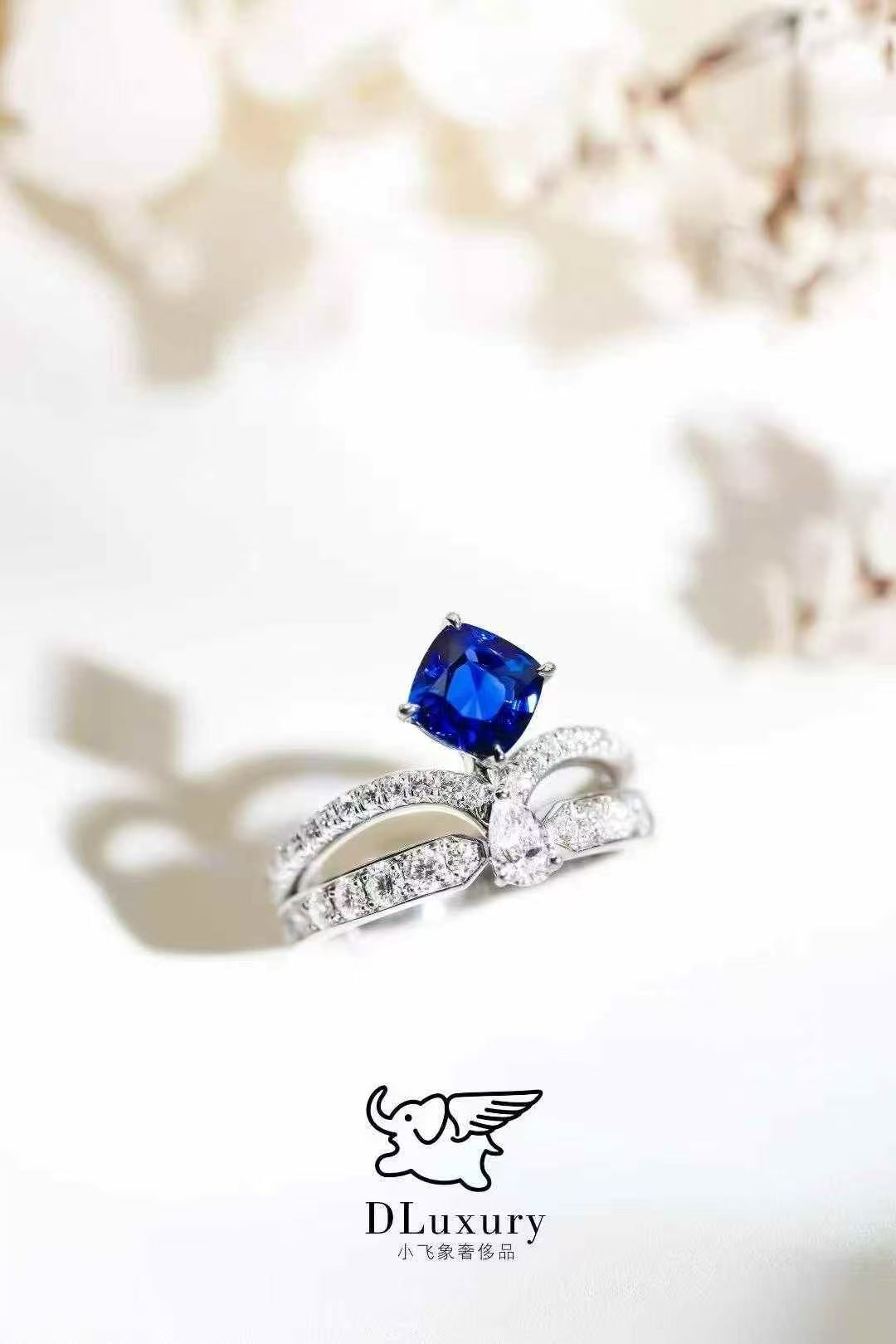 Chaumet Joséphine Coronation Love Collection: Blossom Sapphire Ring
