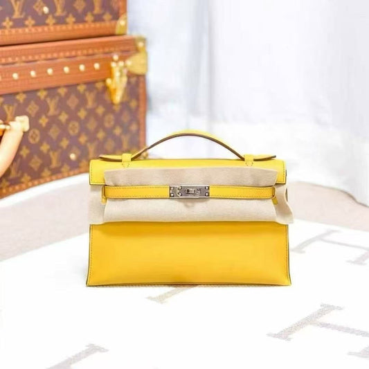 Hermes Mini Kelly First Generation B4 Sunshine Yellow