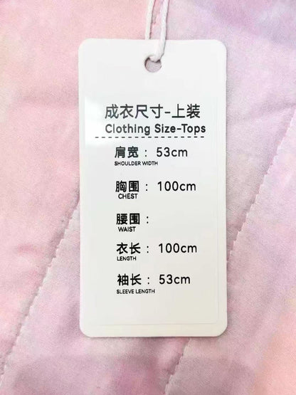 Chanel 24C Pink All-Over Printed Colourful Letter Logo Long Bathrobe Cardigan