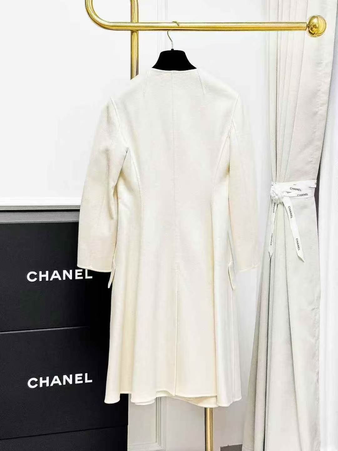Dior Cream Cashmere Coat