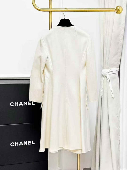 Dior Cream Cashmere Coat