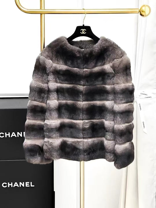 Dior Brown Totoro Fur Coat