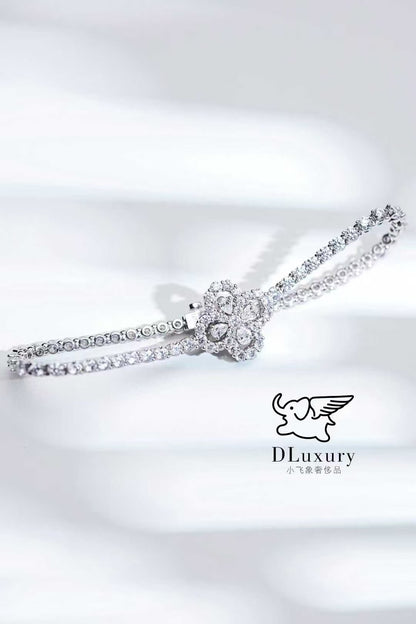 Harry Winston Diamond Loop Platinum Diamond Bracelet