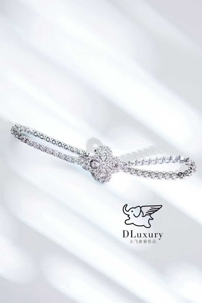 Harry Winston Diamond Loop Platinum Diamond Bracelet