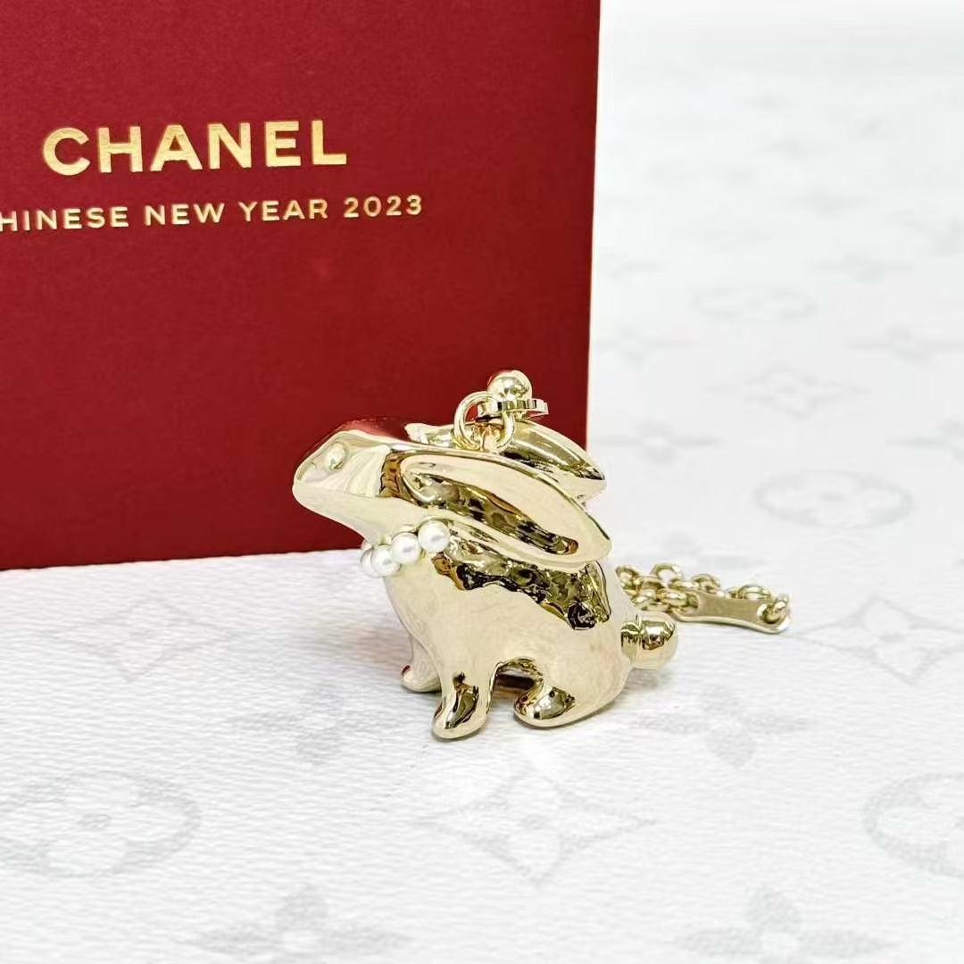 Chanel VIC Year of the Rabbit Limited Edition Gift Set, Rabbit Pearl Pendant