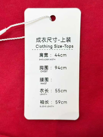 MiuMiu Best-Selling Red Polo-Neck Long-Sleeve T-Shirt