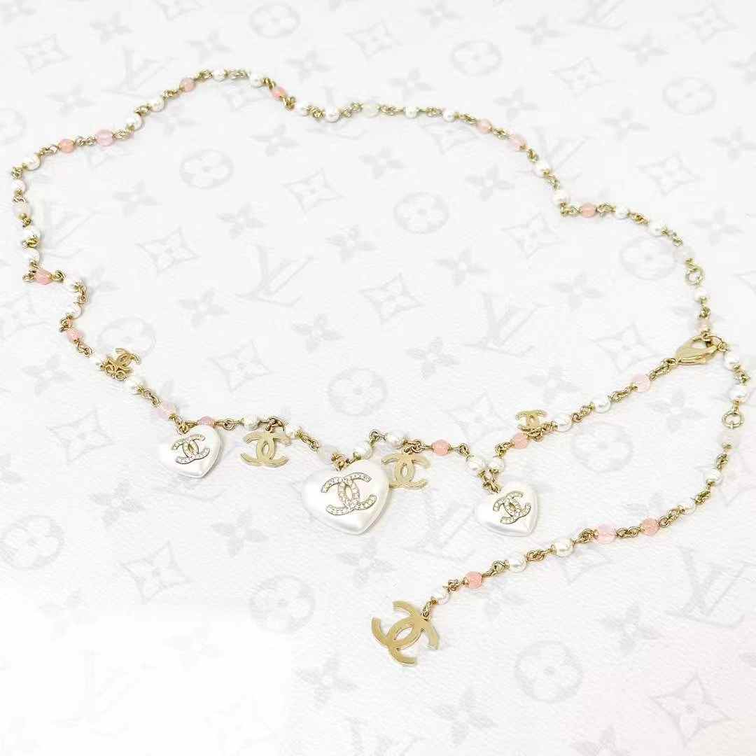 Chanel Best-Selling 21B Double C Pearl Waist Chain