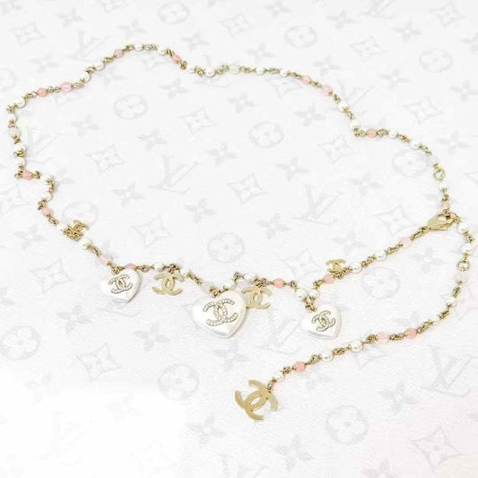 Chanel Best-Selling 21B Double C Pearl Waist Chain