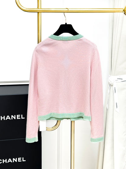 Chanel 24C Candy-Colored Knit Sweater