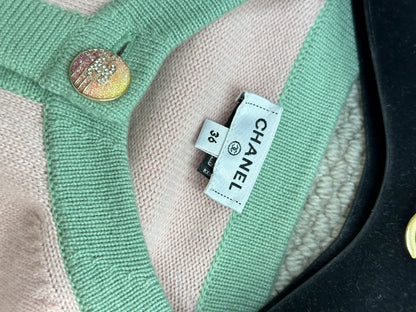 Chanel 24C Candy-Colored Knit Sweater